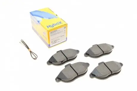 Передние тормозные колодки Fiat Scudo/Peugeot Expert 96- (с датчиком) Metelli 22-0105-0