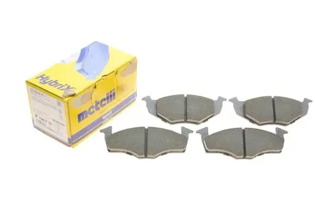 Передние тормозные колодки Seat Cordoba/Ibiza 02-09/Skoda Fabia 99-08/VW Polo 94-12/Lupo 98-05/Fox Metelli 22-0206-0