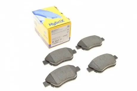 Передние тормозные колодки Fiat Doblo 00-/Panda 03-/500 II 07-/Lancia Musa 04-12 Metelli 22-0321-1