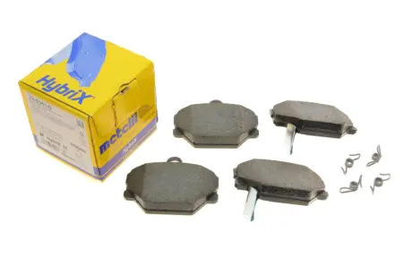 Передние тормозные колодки Smart Cabrio 00-04/City Coupe 98-04/Roadster 03-05/Fortwo 04- Metelli 22-0341-0