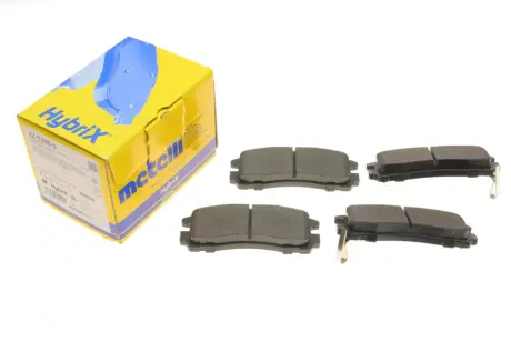 Тормозные колодки задние Mitsubishi Lancer V-VII 94-13/Galant VII 92-96/Space Wagon 98-04 Metelli 22-0398-0