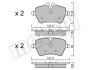 Тормозные колодки передние Mini (R50/R53/R52/R56/R57/R58/R59) 01-16 Metelli 22-0768-0 (фото 1)