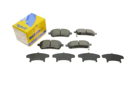 Передние тормозные колодки Ford Fiesta VI 08-/Mazda 2 07-15/Subaru Justy 07- Metelli 22-0793-1