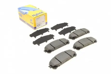 Передні гальмівні колодки Toyota Camry 17-/Highlander 07-/Rav4 IV/V/Lexus ES 12-/NX 14-/RX 08- Metelli 22-0938-0