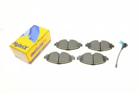 Передние тормозные колодки Audi A3/Q2/Q3/Seat/Skoda Octavia/Kodiaq/VW Golf/Passat B8 12- (+датчик) Metelli 22-0950-0K