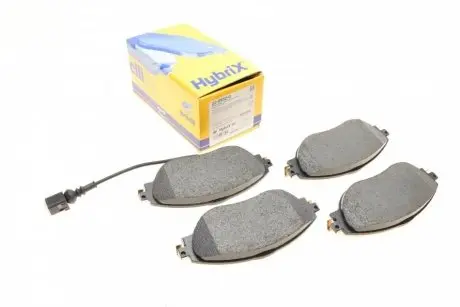 Передние тормозные колодки Audi Q3 18-/A3/Skoda Octavia/VW Passat B6-B8/Golf/Tiguan 12- (+датчик) Metelli 22-0952-0