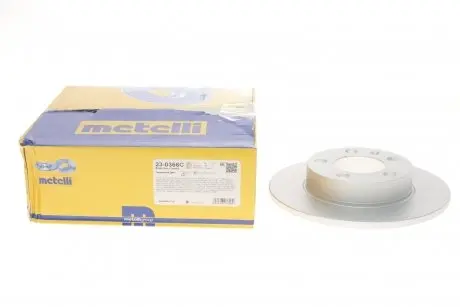 Гальмівний диск Metelli 23-0366C