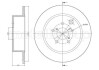 Задний тормозной диск Subaru Impreza 11-/Forester 12-/XV 12- (274x10) Metelli 23-1487C (фото 1)