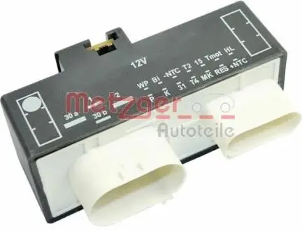 Блок управления вентилятором печки METZGER 0917284