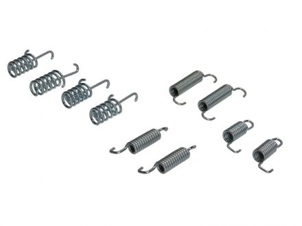 Комплект монтажный тормозных колодок, MB Sprinter (906), VW Crafter 30-50 METZGER 105-0004 (фото 1)