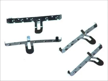 Планка супорта (переднього) прижимна (к-кт) VW Caddy 1.5-1.8 82-92 (Kels-Hayes) METZGER 109-1048