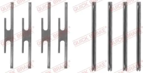 QUICK BRAKE Планка супорта прижимна METZGER 109-1072