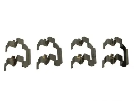 Планка супорта (переднього) прижимна (к-кт) Chevrolet Lacetti/Aveo 1.2-2.0D 05- (Dac) METZGER 109-1287