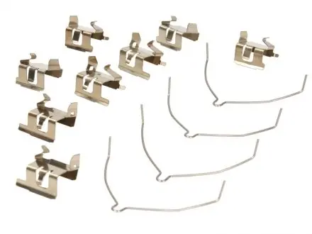 Планка супорта (переднього) прижимна (к-кт) Toyota Avensis/Corolla 92-03 (Akebono) METZGER 109-1289