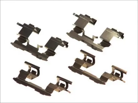 Планка супорта (переднього) прижимна (к-кт) Toyota Prius/Yaris/IQ 99- METZGER 109-1631