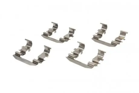 Планка супорта (переднього) прижимна (к-кт) Hyundai i30/ix35/Kia Sportage 02- (Mando) METZGER 109-1708