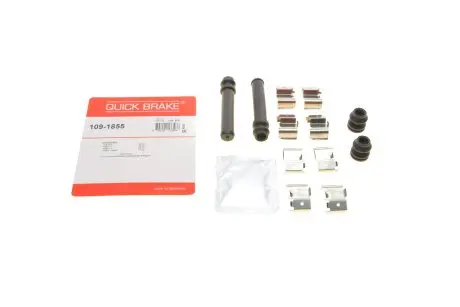 Монтажный комплект передних тормозных колодок METZGER 109-1855