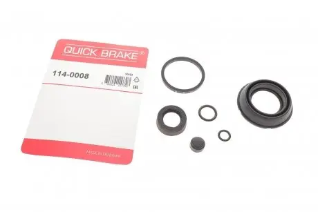 Ремкомплект тормозного суппорта, CITRO?N, FORD, MAZDA, NISSAN, OPEL, RENAULT, SAAB, VAUXHALL, VOLVO METZGER 114-0008