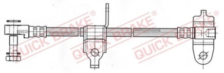 Гальмівний шланг METZGER 59.976X