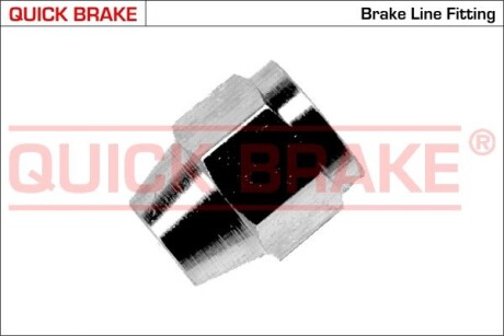 QUICK BRAKE З\'єднувач гальмівної трубки METZGER KX (фото 1)