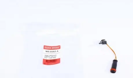 Датчик износа тормозных колодок METZGER WS 0162 A