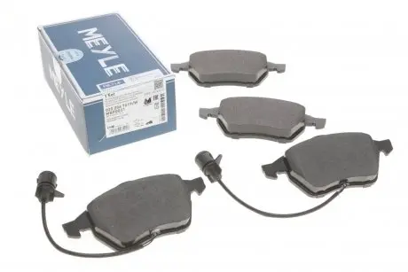 Тормозные колодки дисковые MEYLE 025 206 7619/W