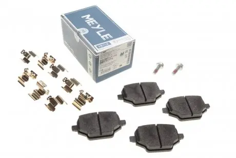 Тормозные колодки задние Opel Combo 18-/Citroen Berlingo/Peugeot Partner 18- MEYLE 025 207 6417/PD