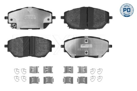 Гальмівні колодки MEYLE 0252278218PD