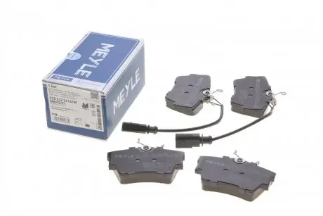 Тормозные колодки дисковые MEYLE 025 232 2416/W