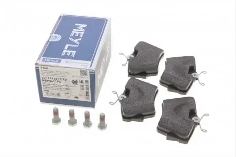 Колодки тормозные MEYLE 025 239 8017/PD