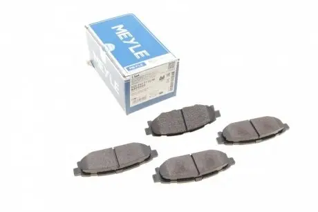 Тормозные колодки дисковые MEYLE 025 242 7114/W