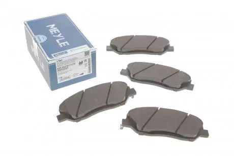Тормозные колодки дисковые MEYLE 025 243 5117/W
