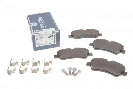 Тормозные колодки дисковые MEYLE 025 256 0418