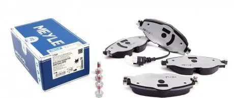 Колодки тормозные передние MEYLE 025 256 8320/PD