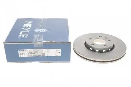 Тормозной диск передний (288x25) MEYLE 115 521 1040