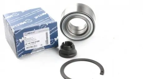 Подшипник ступицы шариковый задний dacia duster MEYLE 16-14 750 0100