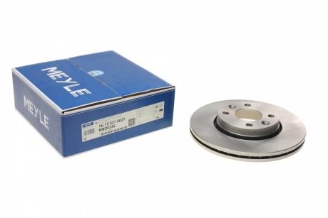 Тормозной диск вентилируемый передний ren kangoo ii MEYLE 16-15 521 0027 (фото 1)