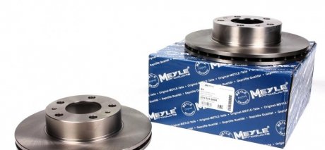 Тормозной диск вентилируемый передний MEYLE 215 521 0004 (фото 1)