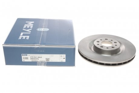 Тормозной диск вентилируемый передний fia doblo 263, opel combo d MEYLE 215 521 0045
