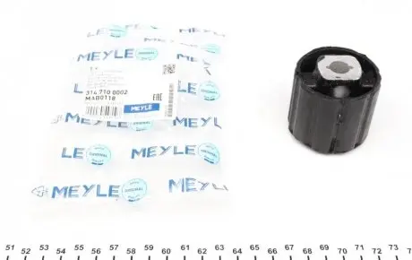 Сайлентблок балки підвіски MEYLE 3147100002