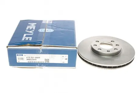 Тормозной диск передний MEYLE 615 521 0009