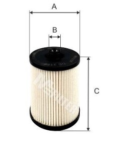 Фильтр топливный LT 2.8TDI 02- (AUH/BCQ) MFILTER DE 3156