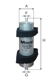 Фільтр паливний MFILTER DF3548