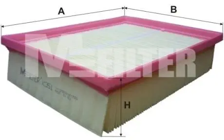 Фильтр воздушный MFILTER K351