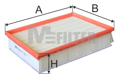 Фільтр повітряний MFILTER K4331