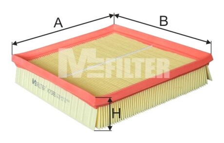 Фильтр воздушный MB SLK 2.0/2.3i 96-04 MFILTER K 7086