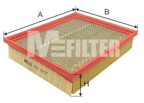 Фільтр повітряний MFILTER K7128