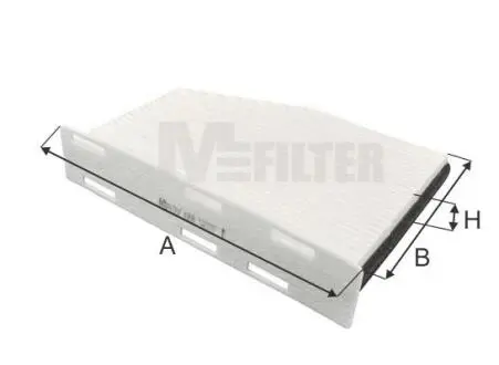 Фильтр салона Caddy III/Golf V/Passat B6/Octavia 04- MFILTER K 908