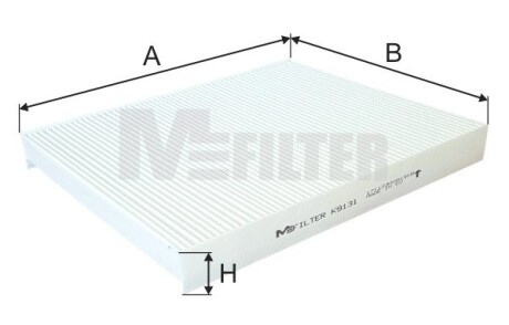 Фільтр салону MFILTER K9131