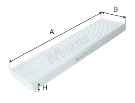 Фільтр салону MFILTER K9179